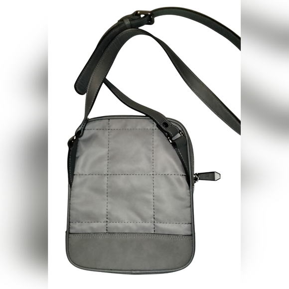 Gray Trussardi Men\'s Crossbody Bag